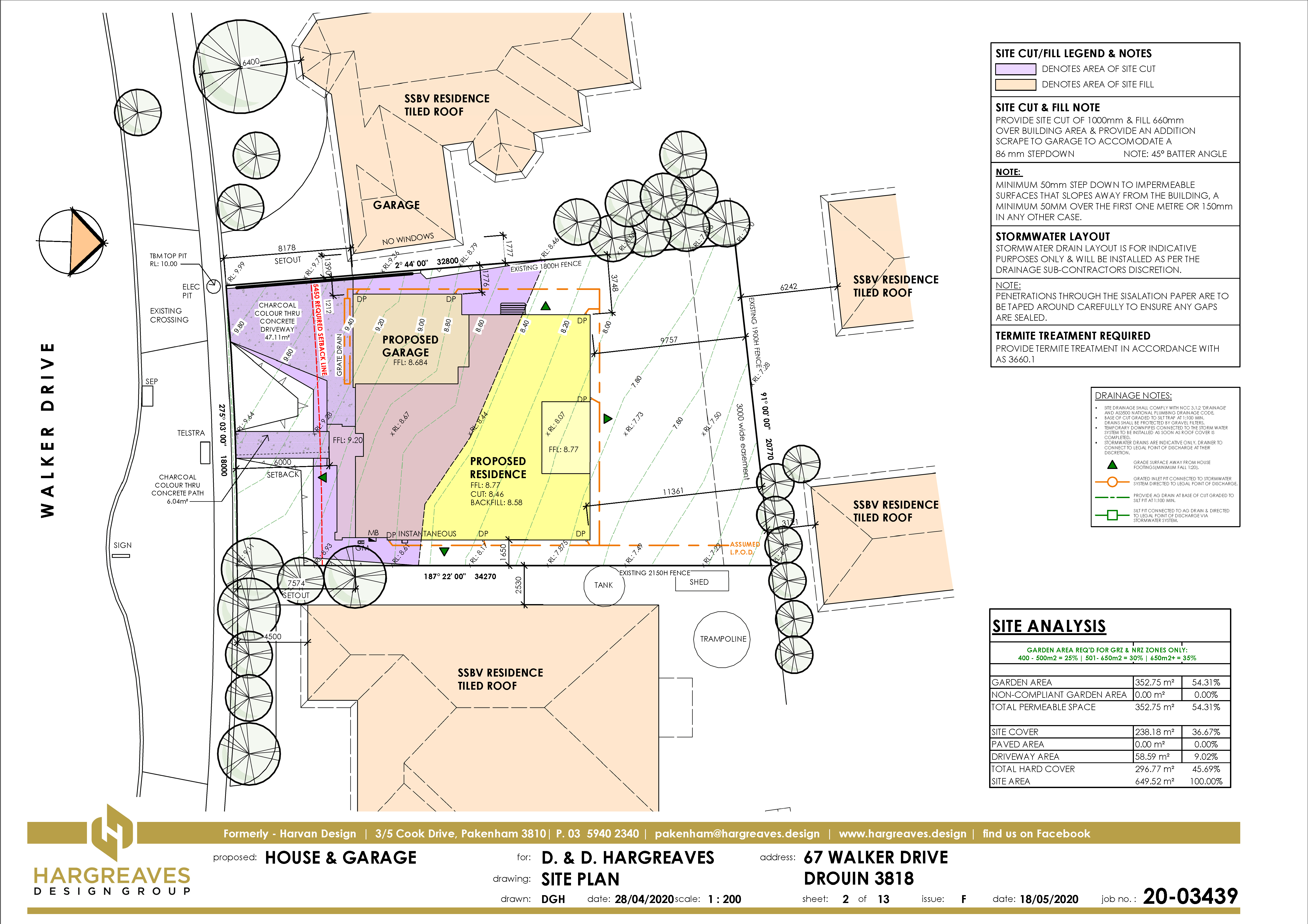 Site Plan Template