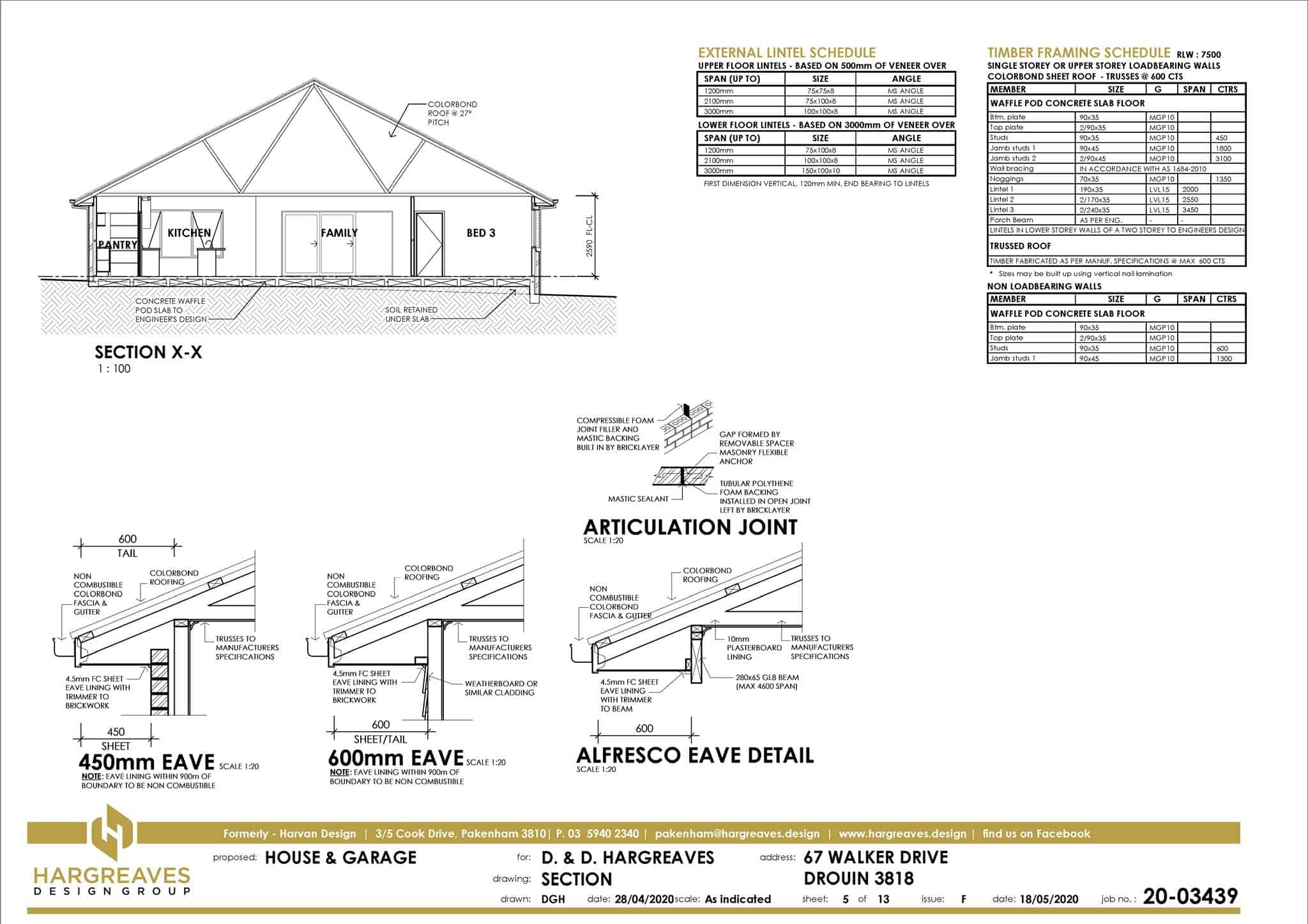 Sections & Details